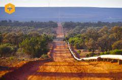 The Woomera Pipeline in South Australia where the government wants to build another pipeline to supply the northern regions of the state.