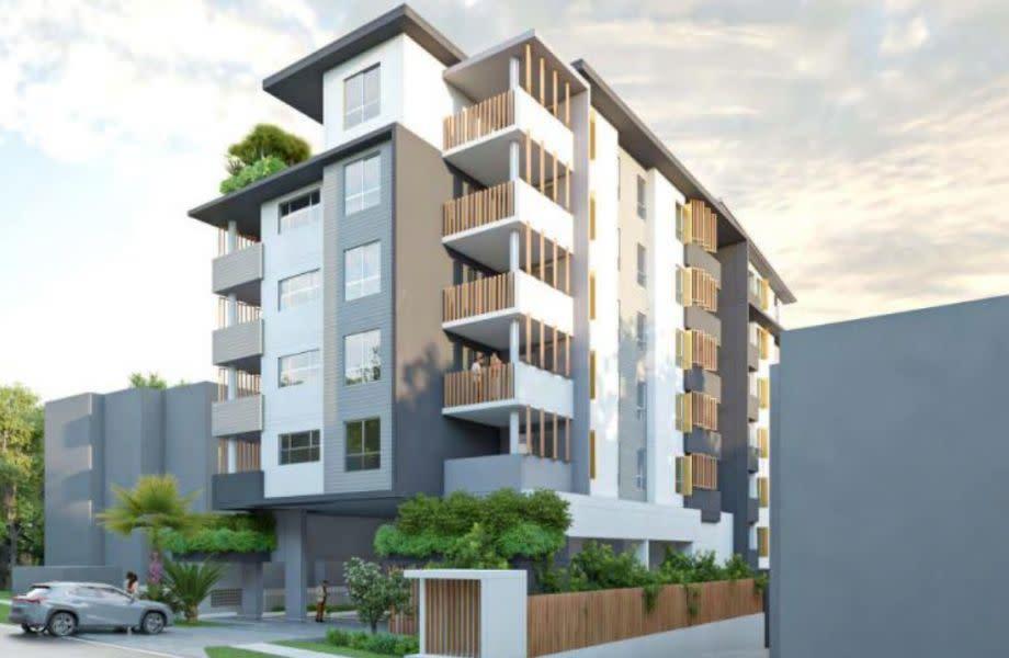 Southport Affordable Housing DA render