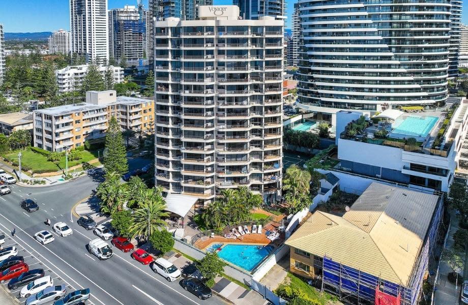The Voyager Resort at Broadbeach which now has been sold to a private investor.