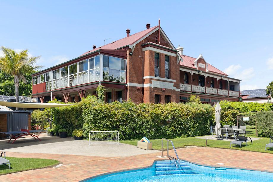 The Bono family has put up the Alzburg Hotel for sale in the Victorian High Country town of Mansfield.
