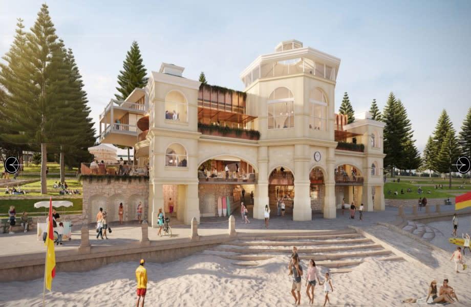 Andrew Forrest's controversial Indiana Teahouse redevelopment plans. Source: Indiana Project