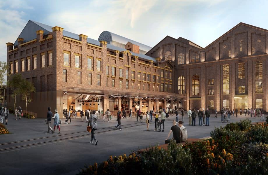 John Wardle Architects render of the Powerhouse Ultimo museum in Sydney.