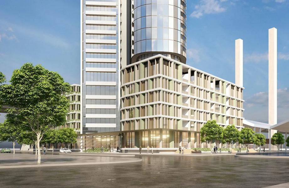 Samma Property Group's Fender Katsaldis-designed plans for a 31-storey build-to-rent tower in Docklands
