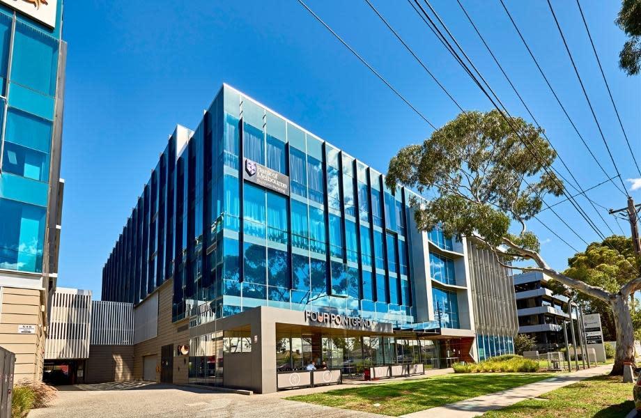 The five-storey, A-grade office building at 545 Blackburn Road, Mount Waverley has a total net lettable area of 7297 square metres. 