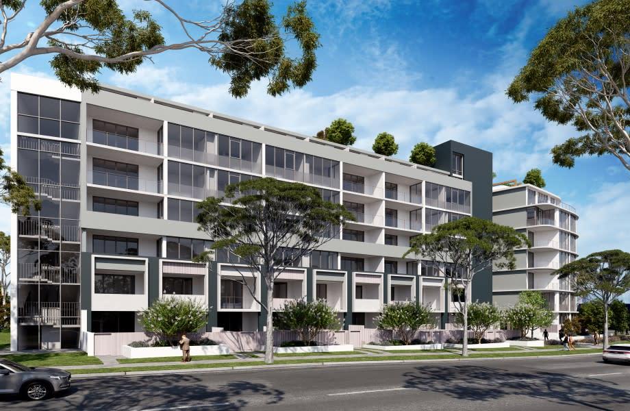 Bathla Group's new residential apartment project at 1 Alan Street in Box Hill, NSW.