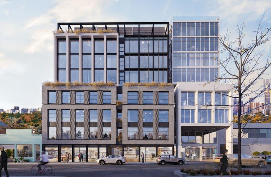 The Vered Trust's proposed nine-storey office tower in Cremorne.