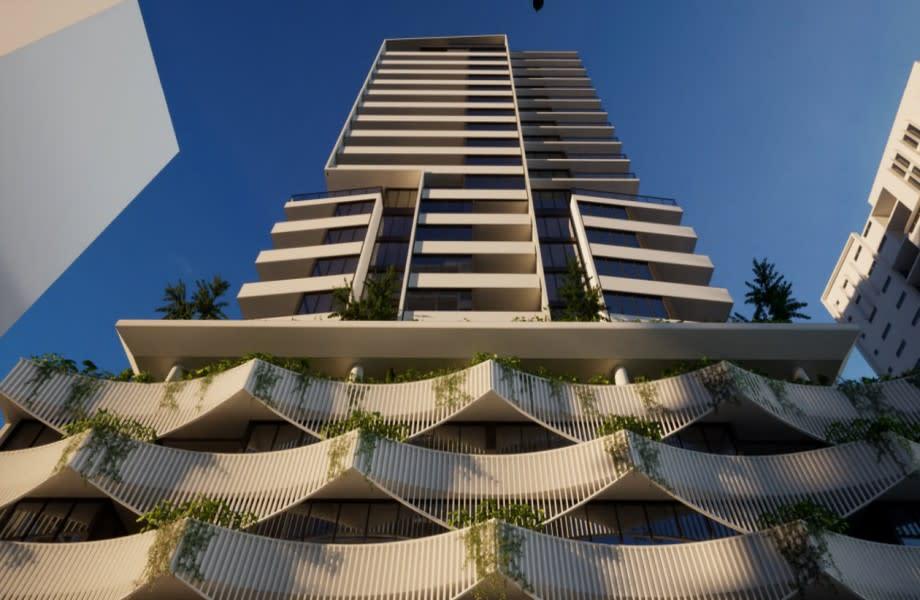 Mosaic's tower project at 27-33 Railway Terrace in Milton, Queensland. Source: Mosaic Property Group.