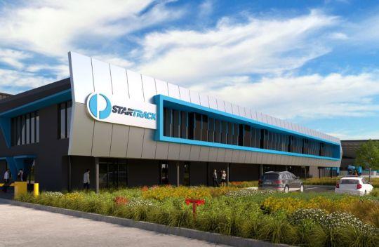 Brisbane Airport Australia Post parcel facility render hero