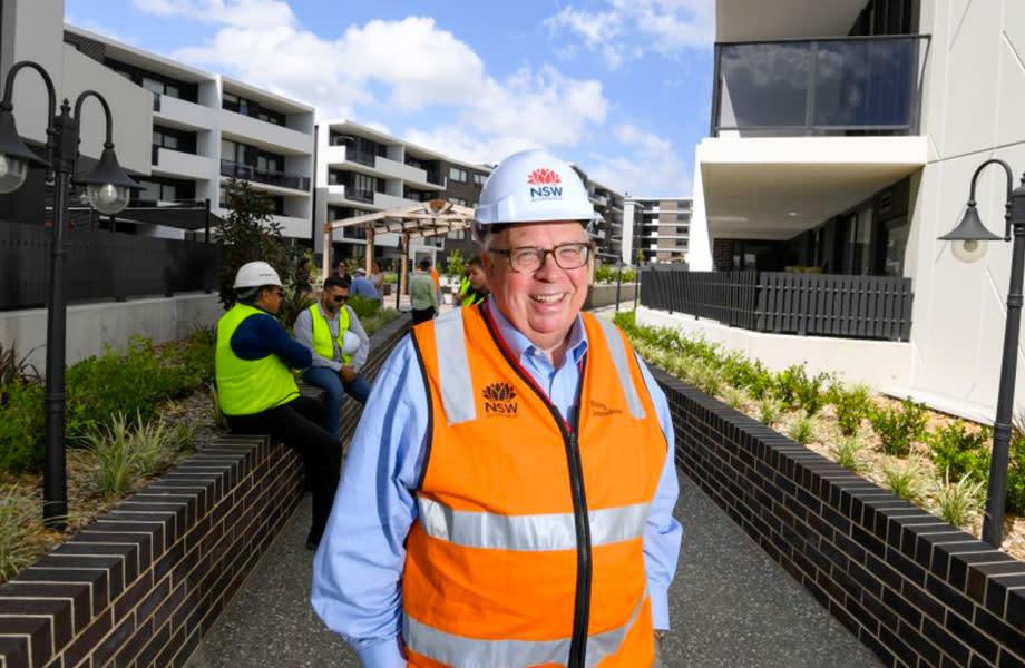 NSW Building Commissioner David Chandler has been instrumental in addressing building defects in the state. 
