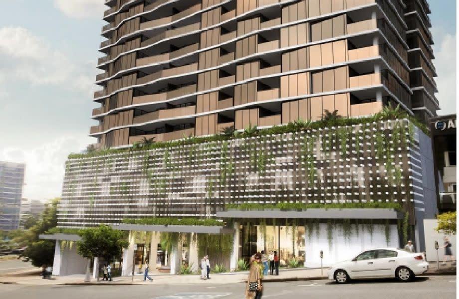 GreenFort Capital is seeding the new build-to-rent platform with a 30-level, 364 apartment development on a site at 2 Cordelia Street, South Brisbane.