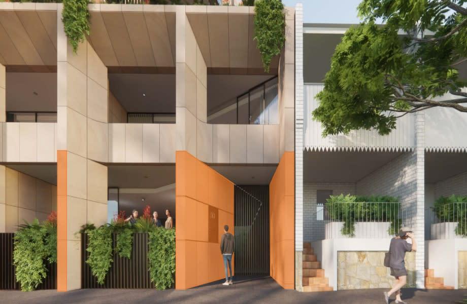 WMK Architects' design for Thirdi and Toohey Miller's joint venture in Potts Point.