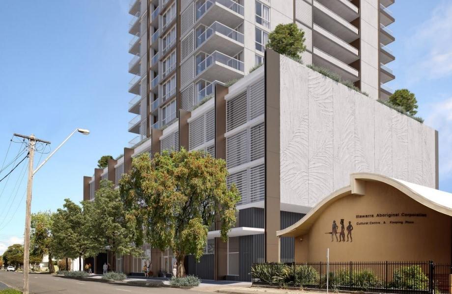 Anya Solutions is planning a tower with 78 hotel rooms and 68 apartments at 24-30 Kenny Street, Wollongong.